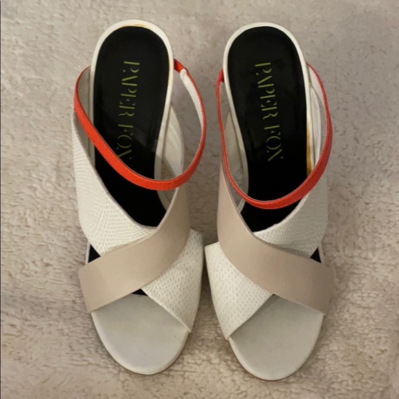 Paper Fox wedges 7.5 - Picture 2 of 5